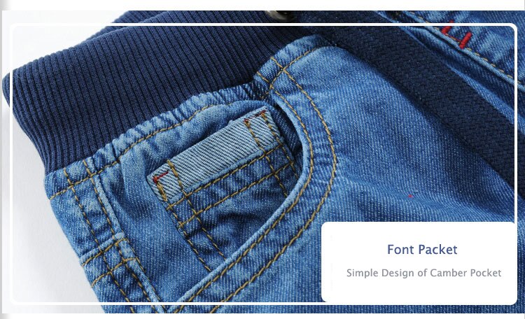 2 To 13Years Kids Boys Denim Shorts 2018 New Summer Casual Children Boys Jeans Shorts Cotton Breathable Soft Kids Boys Trousers