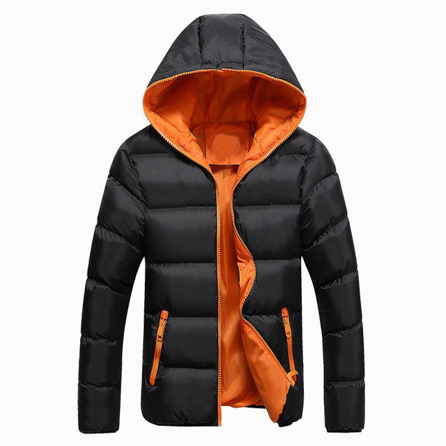 Presale Jackets Men 2019 Winter Casual Outwear Windbreaker Jaqueta Masculino Slim Fit Hooded Fashion Overcoats Homme Plus Size