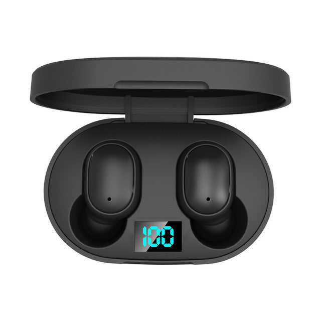 A6S Bluetooth Headsets For Redmi Airdots Wireless Earbuds 5.0 TWS Earphone Noise Cancelling Mic for Xiaomi iPhone Huawei Samsung