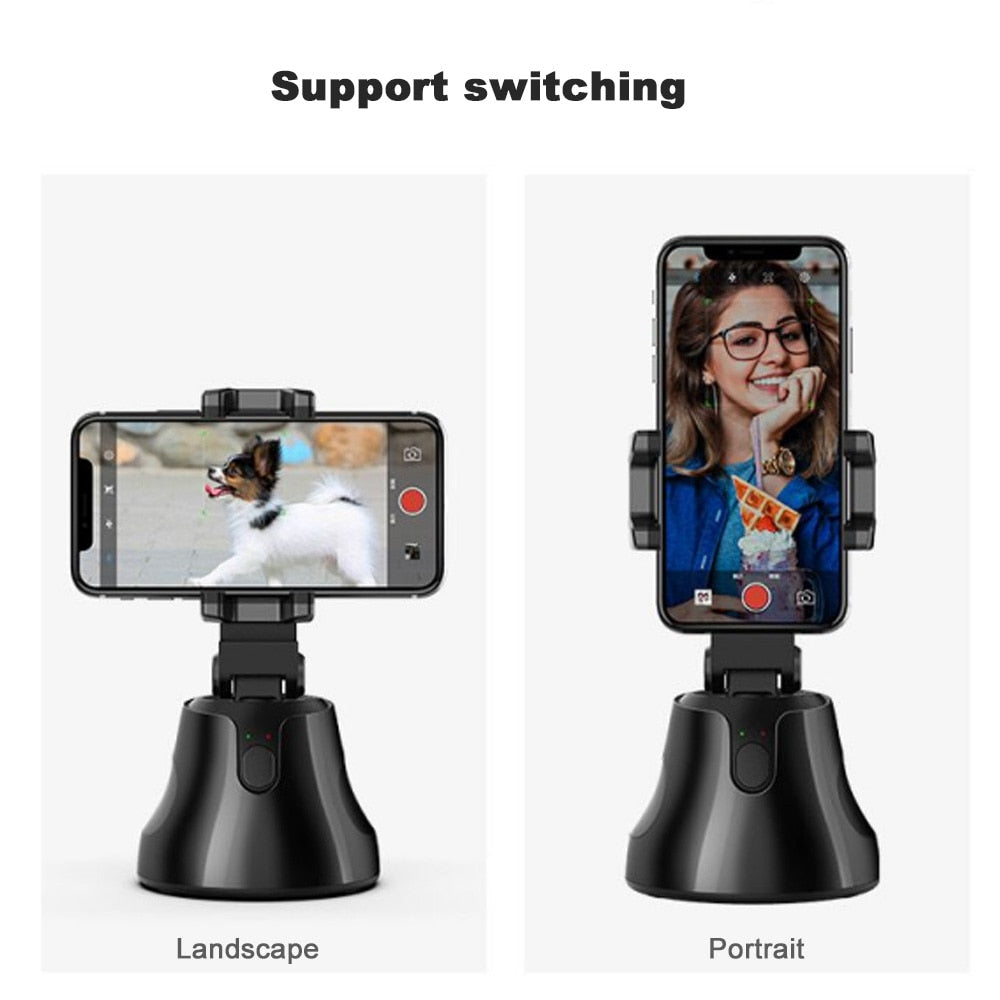 Portable All-in-one Auto Smart Shooting Selfie Stick ,  360 Rotation Auto Face Tracking Object Tracking vlog Camera Phone Holder