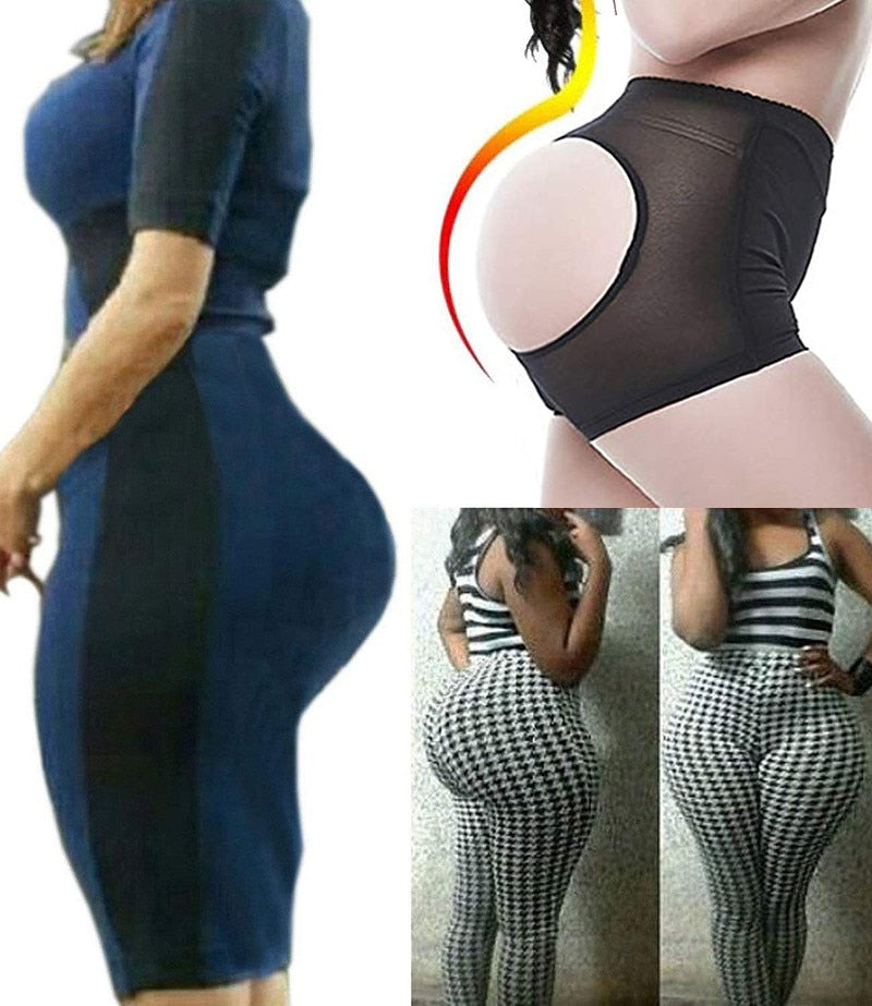 NINGMI Seamless Waist Trainer Hot Pants Control Panties Sexy Butt Lifter Brief for Women Wedding Girdle Pant Body Shapers Short