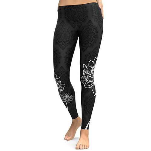 Arrival Tree Digital Printed Leggings Women Hight Waist Plus Size Leggins